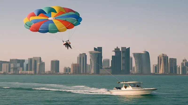 The Best Places for Parasailing in Qatar