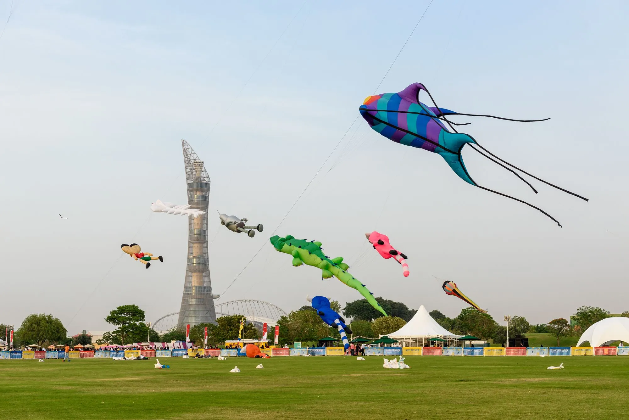 Aspire International Kite Festival in Qatar