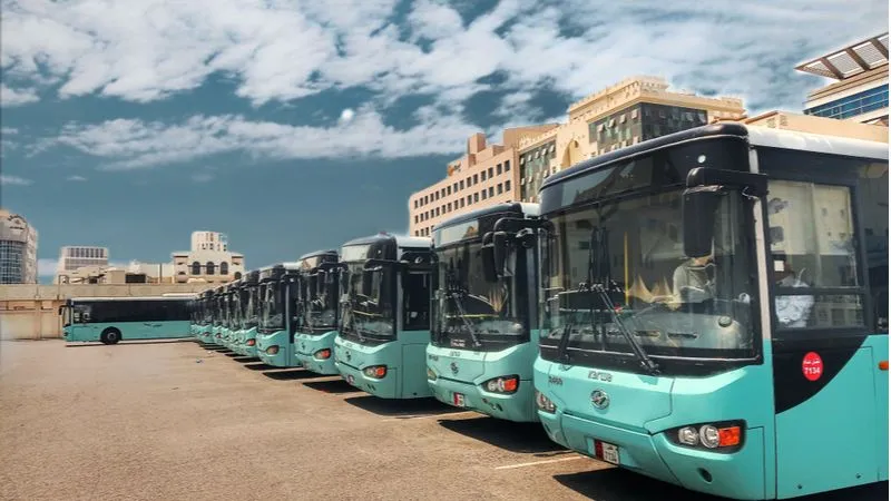 Buses in qatar