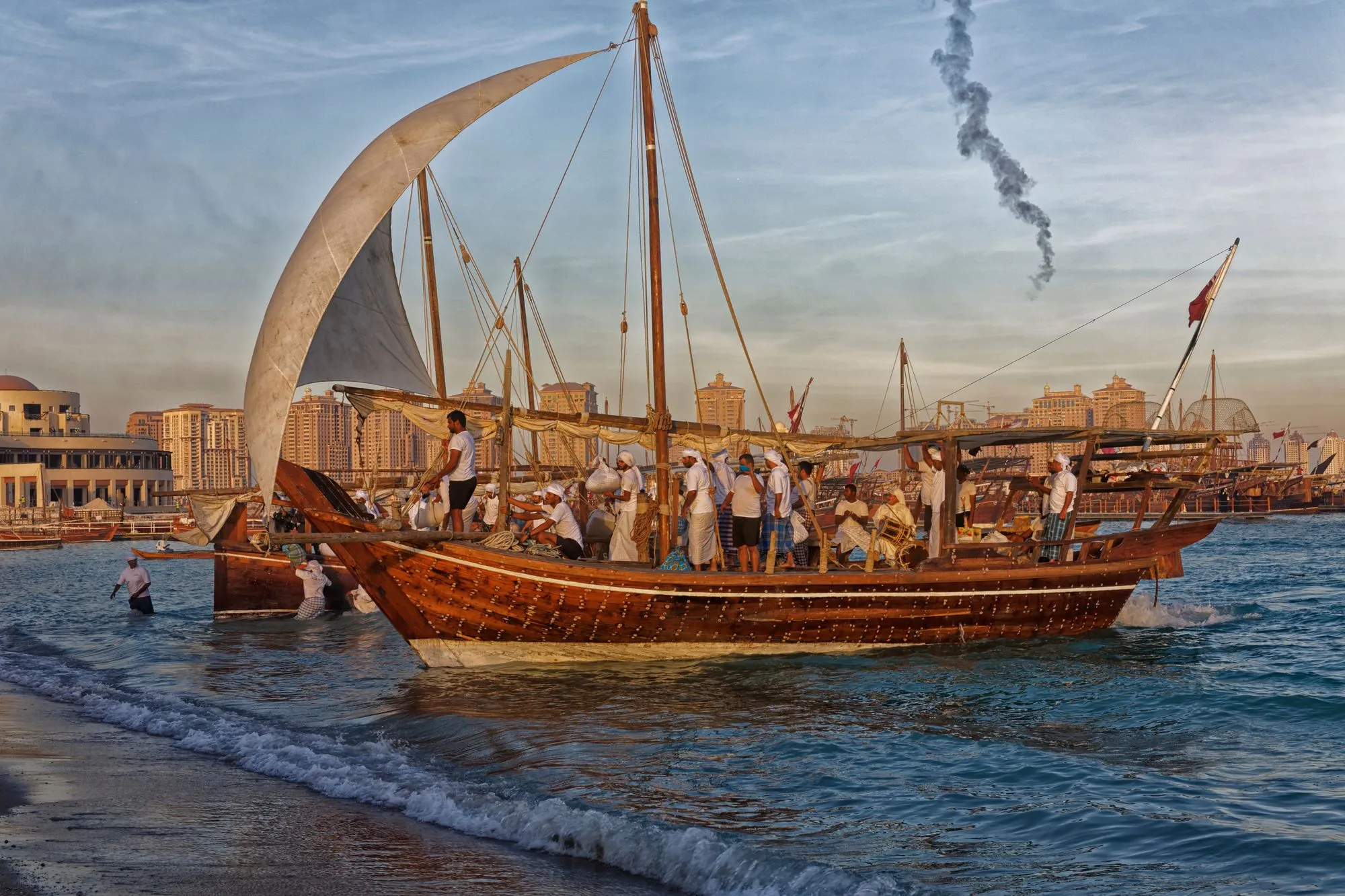 Katara Traditional Dhow Festival in Qatar