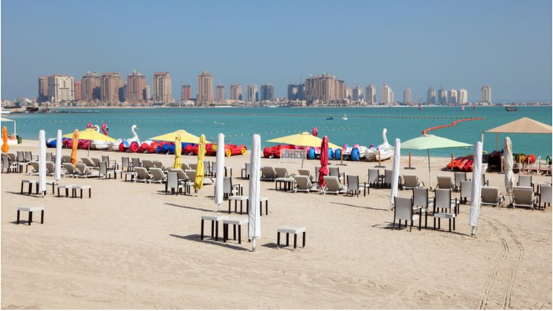 Katara Beach in Doha