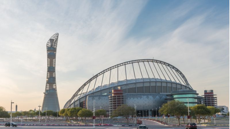 Khalifa International Stadium in Qatar