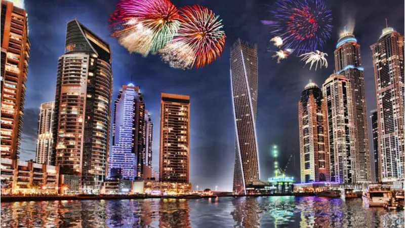 Anul Nou în Dubai, Emiratele Arabe Unite
