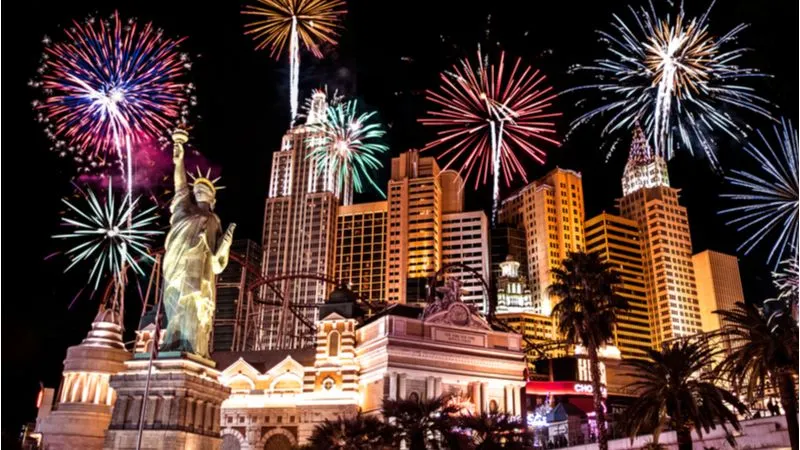 Las Vegas New Years Eve 2023 - 2024