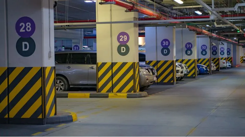 Qatar Al Bidda Park underground parking