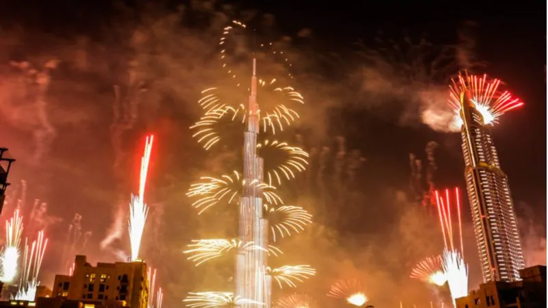 Burj Khalifa Dubai - New Year in Dubai