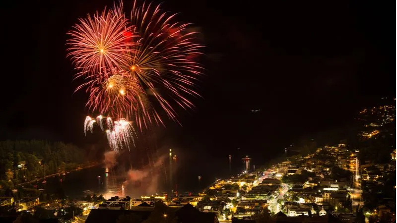 New Year in Queenstown, New Zealand