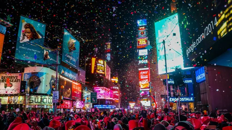 1. New York City, New York: For the Best New Year's Eve Party