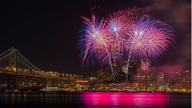 San Francisco - New Year in The USA