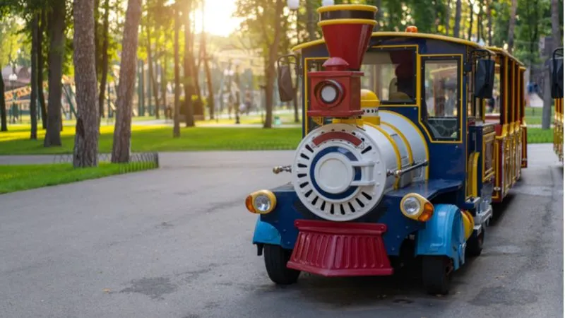A Train In The Park