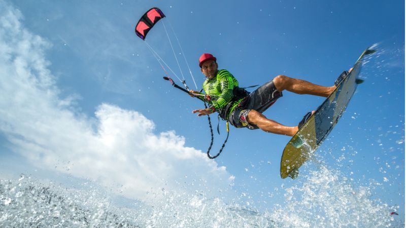 A Favorite Spot For Kite Surfers