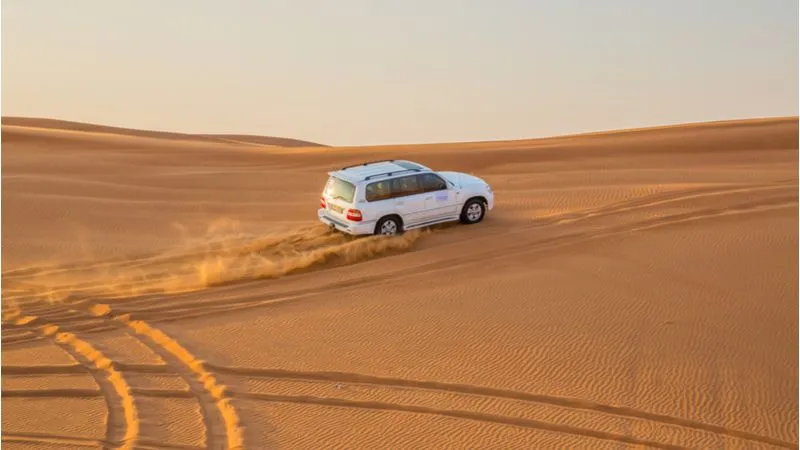 رحلة سفاري صباحية في صحراء دبي