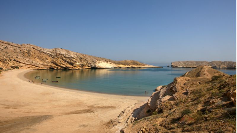 Qantab Beach -Beaches in Oman