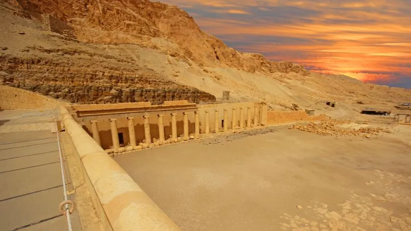 View Ancient Tombs In The Valley Of The Kings