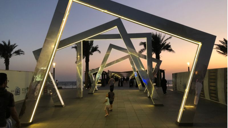 Jeddah Waterfront, Corniche