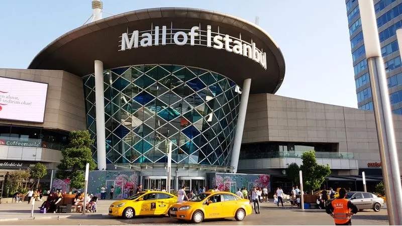 Entrance of famous shopping mall called City's in Nisantasi