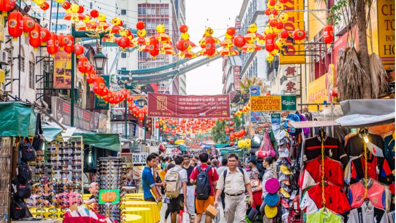 Stroll Through The Famous China Town 