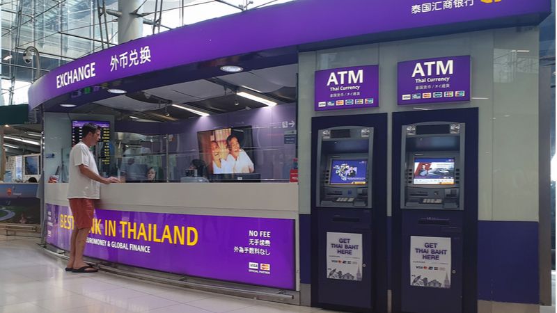 Banks, ATMs and Money Exchange