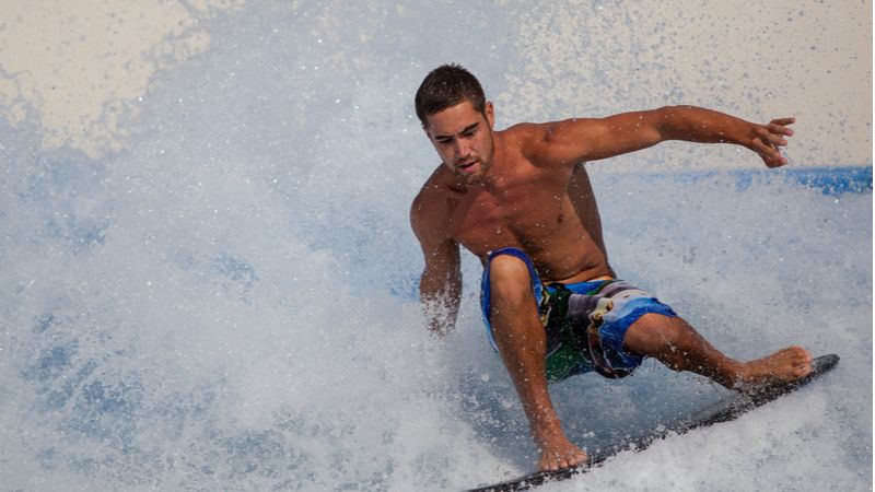 Enjoy Indoor Surfing At Wave House In Sentosa