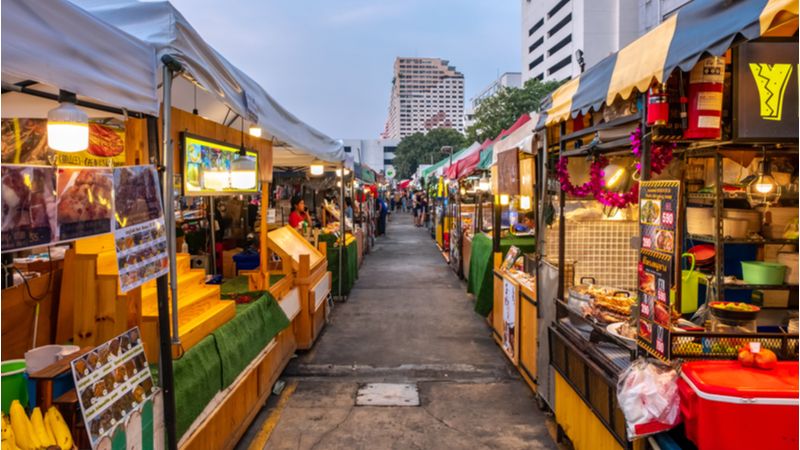 Talat Rot Fai or The Train Night Market