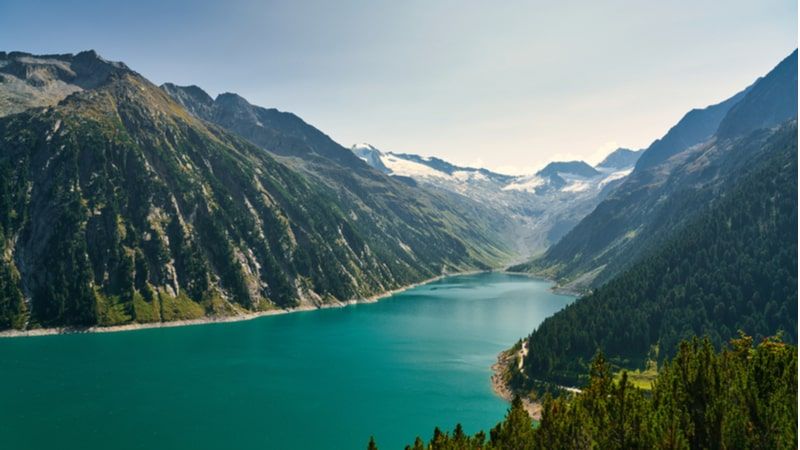 Admire The Beauty of Schlegeis Lake