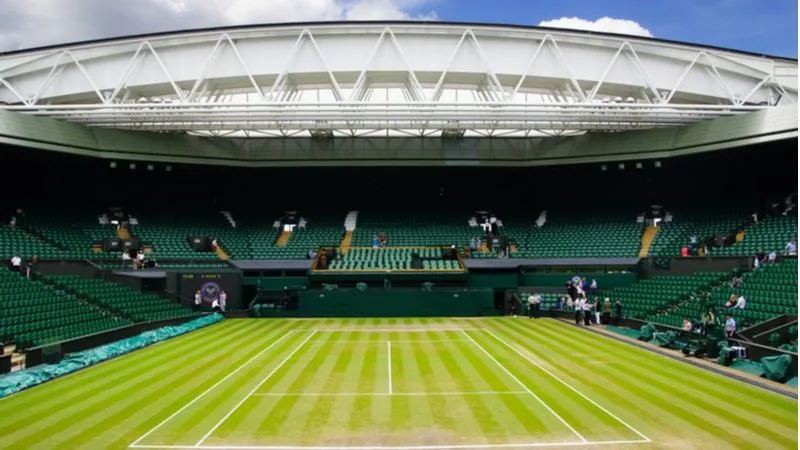 Catch a Glimpse of Tennis Match at Wimbledon