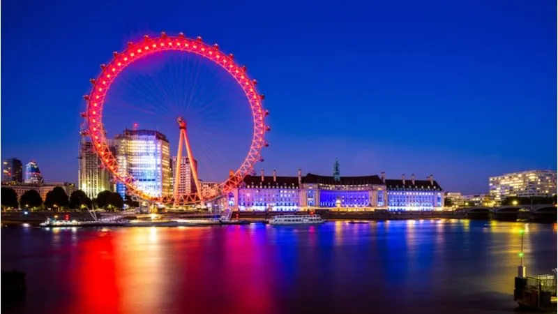 Riding The London Eye- Sparkling Ferris Wheel