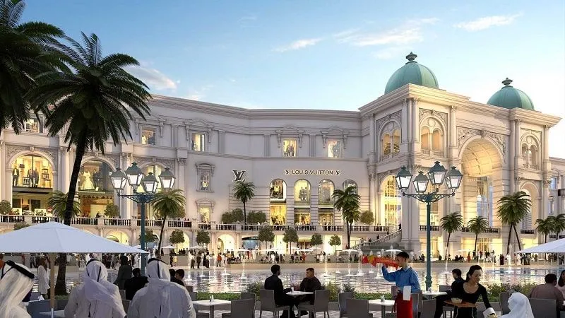 Place Vendome Mall Qatar (Lusail): Location, Metro, Shops