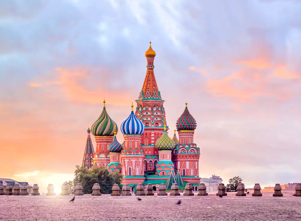 Best Selling 6 Nights 7 Days Russia Honeymoon Package - Myholidays.com