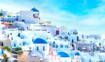 Athens Mykonos Santorini Honeymoon Package for 8 Nights 9 Days