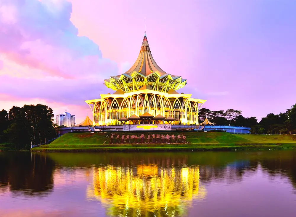 Kuching City Night Stock Photos and Images - 123RF