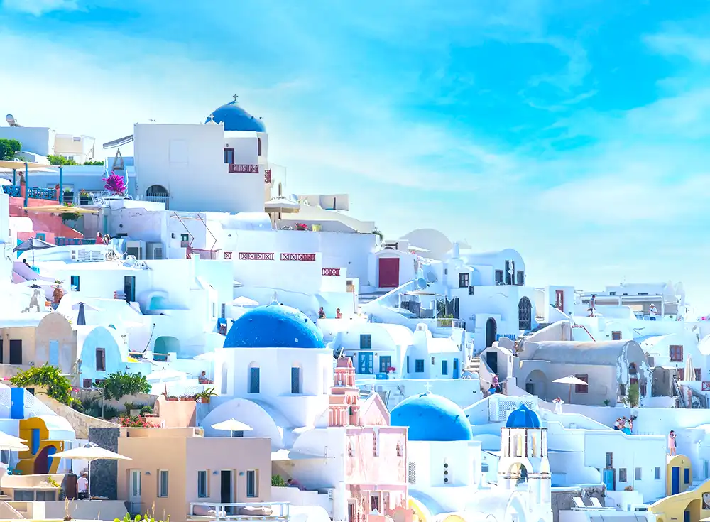 Athens Mykonos Santorini 6 Nights 7 Days Honeymoon Package - Myholidays.com