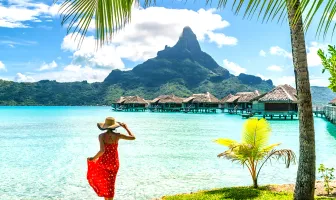 Romantic Bora Bora 5 Nights 6 Days Honeymoon Package with Tahiti